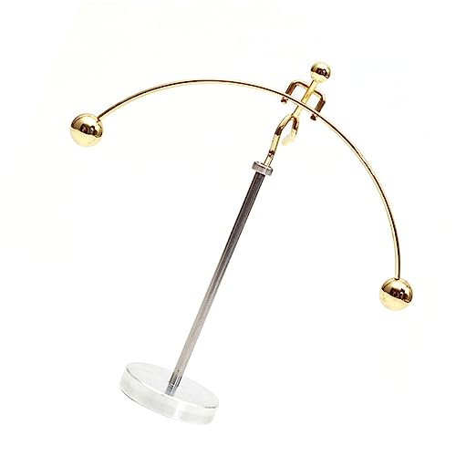 Schreibtisch Schmiedeeisen Dekoration Becher Balancierspielzeug Kreisel Wackelspielzeug Gyroskop Schwebendes Schreibtisch Ornament Gewichtheber Mann Schmuck Balance VICASKY von VICASKY