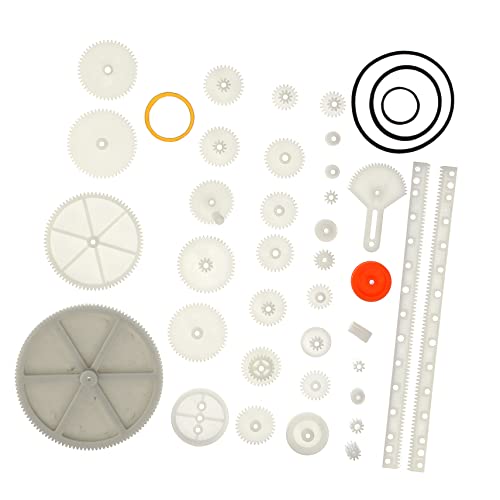 VICASKY 1 Modell Ausrüstungspaket basteln Bots Hobby Jungs Spielzeugzubehör Kunststoffzahnräder Zahnradpulley-Set Zahnräder aus Kunststoff Ausrüstung für Heimwerker Plastik Weiß VICASKY 1 Modell Ausrüstungspaket basteln Bots Hobby Jungs Spielzeugzubehör Kunststoffzahnräder Zahnradpulley-Set Zahnräder aus Kunststoff Ausrüstung für Heimwerker Plastik Weiß von VICASKY