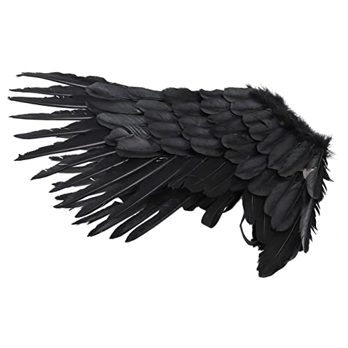 VICASKY 1 PC Engelsflügel Halloween Vogelflügel Performance Engelsflügel Kinderkostüme Performance Flügel Teen Halloween Kostüme Cosplay Engelsflügel Schwarz VICASKY 1 PC Engelsflügel Halloween Vogelflügel Performance Engelsflügel Kinderkostüme Performance Flügel Teen Halloween Kostüme Cosplay Engelsflügel Schwarz von VICASKY