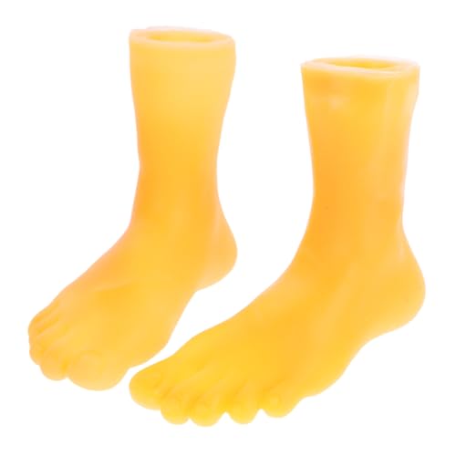 VICASKY 1 Paar Fingerpuppen Fußspielzeug für Katzen Interaktive Fingerfüße Haustier für Lehrreiches Modell aus Sicherem Vinyl für Dekoration von VICASKY