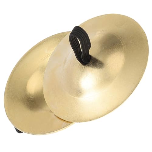 VICASKY 1 Paar Fingerzimbeln für Tragbare Musikinstrumente für Bauchtanz und Partys für Tänzer und Festliche Anlässe von VICASKY