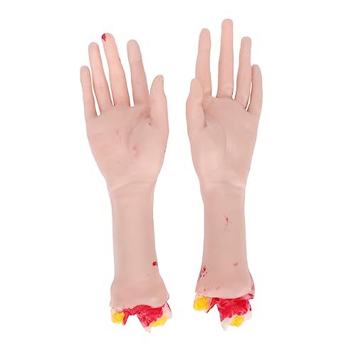 VICASKY 1 Paar Handprothesen Kostüm Aktion Abgetrennte Hand Requisite Hände Halloween Augäpfel Körper Halloween Skelett Dekorationen Halloween Künstliche Hand Gefälschte VICASKY 1 Paar Handprothesen Kostüm Aktion Abgetrennte Hand Requisite Hände Halloween Augäpfel Körper Halloween Skelett Dekorationen Halloween Künstliche Hand Gefälschte von VICASKY
