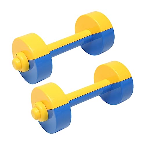 VICASKY 1 Paar Kinderhantel Kleine Hantel Morgengymnastik Für Mini-hantel- Handgewichte Für Sportliches Lernspielzeug Übungsmaterial Für Kleinkinder Plastik von VICASKY