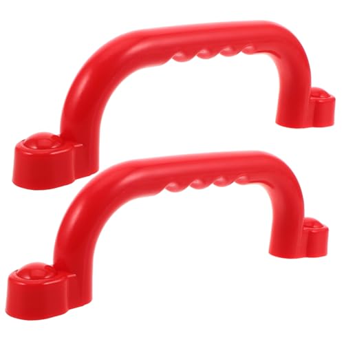 VICASKY 1 Paar Kindersicherungsgriff Outdoor Spielplatz zubehör Indoor Outdoor Spielgeräte Spielplatz Sicherheitshandles Griffe für Laufstall Spielplatzgriffe Lenker Plastik rot VICASKY 1 Paar Kindersicherungsgriff Outdoor Spielplatz zubehör Indoor Outdoor Spielgeräte Spielplatz Sicherheitshandles Griffe für Laufstall Spielplatzgriffe Lenker Plastik rot von VICASKY
