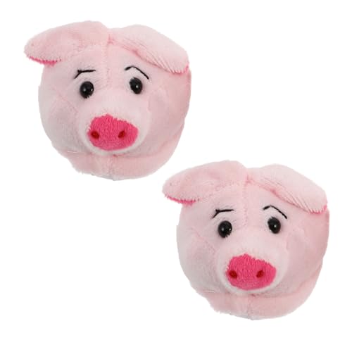 VICASKY Fein Gearbeitete 18 Zoll Puppenschuhe Plüsch-Hausschuhe Schweinchen-Design Puppenzubehör Kinderschuh-Kollektion von VICASKY