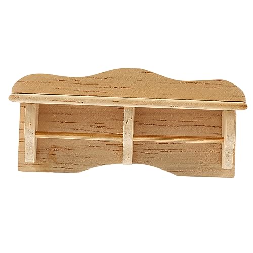 VICASKY 1 Puppenhaus Dekoration Wandhakenleiste Bücherregal Runde Tischdekoration Spielzeughaus Ornamente Für Miniatur Küchenzubehör Mini Ständer Mini Hausmöbel Winziges VICASKY 1 Puppenhaus Dekoration Wandhakenleiste Bücherregal Runde Tischdekoration Spielzeughaus Ornamente Für Miniatur Küchenzubehör Mini Ständer Mini Hausmöbel Winziges von VICASKY