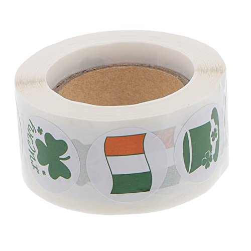 VICASKY 1 Rolle St. Patricks Day geschenksticker Sticker Feiertagsdekoration briefmarken Sticker Dekorationsaufkleber DIY-Label-Aufkleber Selbstklebender Aufkleber Papier VICASKY 1 Rolle St. Patricks Day geschenksticker Sticker Feiertagsdekoration briefmarken Sticker Dekorationsaufkleber DIY-Label-Aufkleber Selbstklebender Aufkleber Papier von VICASKY