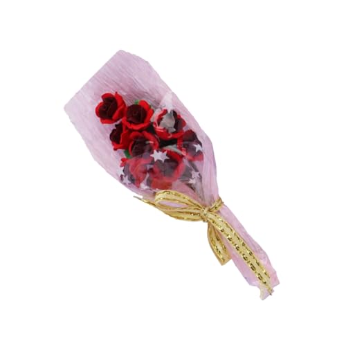 VICASKY 112 Miniatur-puppenhaus-Dekorationen – Realistische Mini-blumensträuße Für Wohnaccessoires von VICASKY