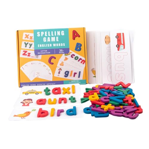 VICASKY 1 Satz 26 Englische Buchstaben Wortspiel Puzzle Passende Buchstaben Wörter Lernspielzeug Für Die Frühe Bildung Kognitive Karte Passende Buchstaben Buchstabenblöcke VICASKY 1 Satz 26 Englische Buchstaben Wortspiel Puzzle Passende Buchstaben Wörter Lernspielzeug Für Die Frühe Bildung Kognitive Karte Passende Buchstaben Buchstabenblöcke von VICASKY