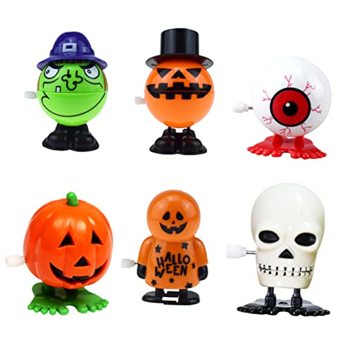 VICASKY 6 Stücke Verschiedene Halloween Wind-up Spielzeug Springen Kürbisse Schädel Für Party Liefert Dekorationen VICASKY 6 Stücke Verschiedene Halloween Wind-up Spielzeug Springen Kürbisse Schädel Für Party Liefert Dekorationen von VICASKY