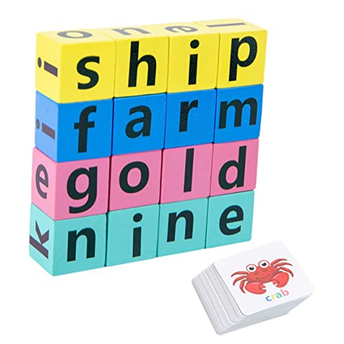 VICASKY 1 Satz Alphabet Lernspielzeug mit Buchstabenbausteinen für Kreatives Rechtschreibspiel Hand Augen Koordination und Kognitiven Entwicklung für Jungen und Jahren VICASKY 1 Satz Alphabet Lernspielzeug mit Buchstabenbausteinen für Kreatives Rechtschreibspiel Hand Augen Koordination und Kognitiven Entwicklung für Jungen und Jahren von VICASKY