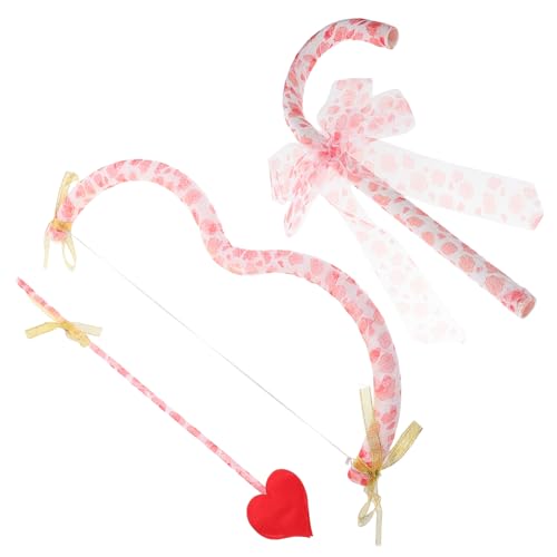 VICASKY Amor-Bogen- -Set Für Damen Zum Valentinstagskleid – Mit -Requisiten Für Cosplay Und Fotoshooting VICASKY Amor-Bogen- -Set Für Damen Zum Valentinstagskleid – Mit -Requisiten Für Cosplay Und Fotoshooting von VICASKY