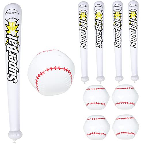 VICASKY 1 Satz Aufblasbares Baseball mit Schläger und Ball Teiliges PVC für Strand oder Pool Langlebig und Sicher im Spiel VICASKY 1 Satz Aufblasbares Baseball mit Schläger und Ball Teiliges PVC für Strand oder Pool Langlebig und Sicher im Spiel von VICASKY