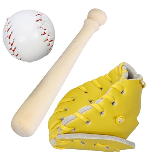 VICASKY 1 Satz Baseball-Modell Grünes Bausatz Puppenhaus Softball-handschuh Sportliche Miniaturen Mini-Baseball- Miniatur-spielsets Miniaturen Zum Basteln Hölzern VICASKY 1 Satz Baseball-Modell Grünes Bausatz Puppenhaus Softball-handschuh Sportliche Miniaturen Mini-Baseball- Miniatur-spielsets Miniaturen Zum Basteln Hölzern von VICASKY