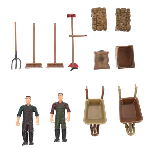 VICASKY 1 Satz Bauern Werkzeug Modell Nutztiere Sensorisches Pferdespielzeug Bauernspielzeug Tierisches Babyspielzeug Bauernhofspielzeug Desktop - Plastik Brown VICASKY 1 Satz Bauern Werkzeug Modell Nutztiere Sensorisches Pferdespielzeug Bauernspielzeug Tierisches Babyspielzeug Bauernhofspielzeug Desktop - Plastik Brown von VICASKY