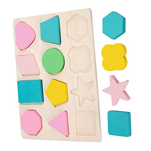 VICASKY 1 Satz Baustein-Puzzle- holzspielzeug für Kid Toys Educational Toys Form passendes Puzzle- Formen -Puzzletier hölzern VICASKY 1 Satz Baustein-Puzzle- holzspielzeug für Kid Toys Educational Toys Form passendes Puzzle- Formen -Puzzletier hölzern von VICASKY