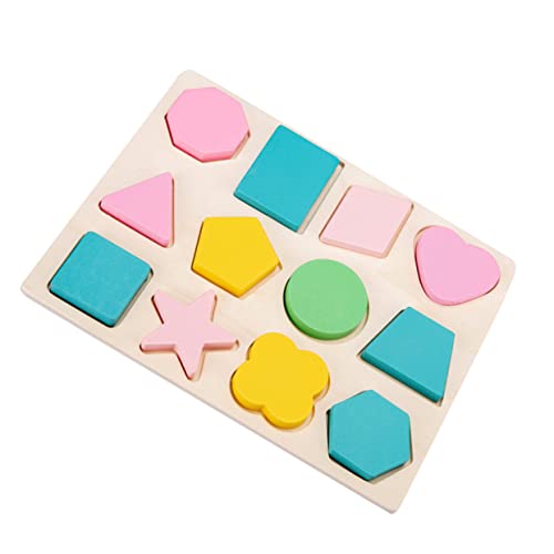 VICASKY 1 Satz Baustein-Puzzle- sensorische Spielzeuge Vorschulrätsel Puzzle- für die frühe Bildung -Rätsel Formen -Puzzletier hölzern VICASKY 1 Satz Baustein-Puzzle- sensorische Spielzeuge Vorschulrätsel Puzzle- für die frühe Bildung -Rätsel Formen -Puzzletier hölzern von VICASKY