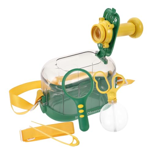 VICASKY 1 Satz Beobachtungsbox Kinderspielzeug Outdoor Lupe für Outdoor Exploration Insektenbetrachterglas Insektenfänger-Kit für Container Plastik VICASKY 1 Satz Beobachtungsbox Kinderspielzeug Outdoor Lupe für Outdoor Exploration Insektenbetrachterglas Insektenfänger-Kit für Container Plastik von VICASKY
