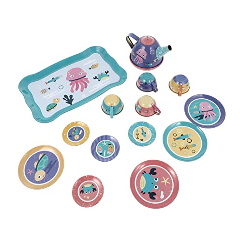 VICASKY 1 Satz Blechblech Simulation Teetasse Spielzeug Miniaturhaus Tee Ware Modell VICASKY 1 Satz Blechblech Simulation Teetasse Spielzeug Miniaturhaus Tee Ware Modell von VICASKY