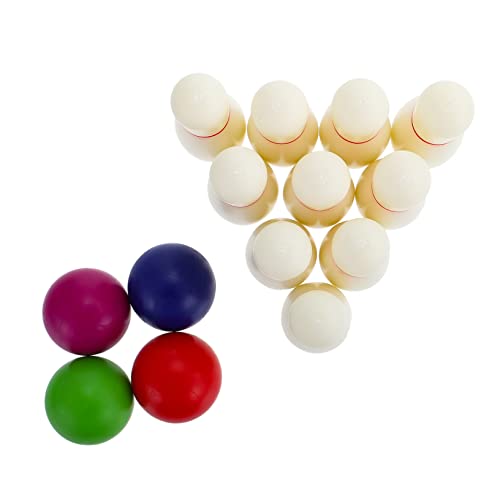 VICASKY Pädagogisches Spielzeug Kinder Bowling Spielzeug 10 Flaschen Set Starke Robuste Verbessern Hand-Auge Koordination Für Vorschule von VICASKY