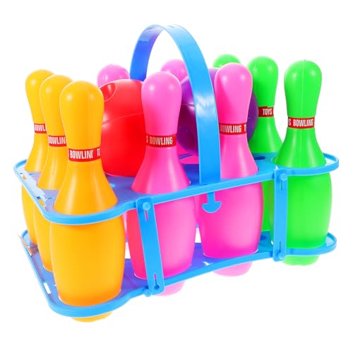 VICASKY 1 Satz Bowlingkugel Karneval Ringwurf Bowling-partyspiel Kleinkindspiele Outdoor-Spiele Für Desktop-bowlingspiel Wirf Es Weg Flaschenring Werfen Wurfring Plastik VICASKY 1 Satz Bowlingkugel Karneval Ringwurf Bowling-partyspiel Kleinkindspiele Outdoor-Spiele Für Desktop-bowlingspiel Wirf Es Weg Flaschenring Werfen Wurfring Plastik von VICASKY