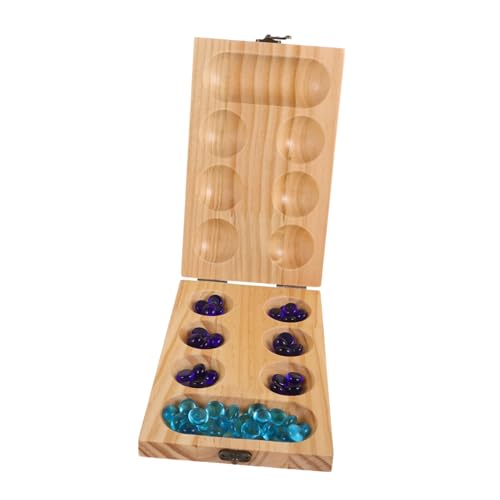 VICASKY 1 Satz Brettspiele Aus Holz Mancala-brettspiel Camping-Spiele Mancala-Steine Murmelspiel Mancala-perlen Abalone-Spiel Brettspieltisch Mancala-Spiel Kiefernholz VICASKY 1 Satz Brettspiele Aus Holz Mancala-brettspiel Camping-Spiele Mancala-Steine Murmelspiel Mancala-perlen Abalone-Spiel Brettspieltisch Mancala-Spiel Kiefernholz von VICASKY
