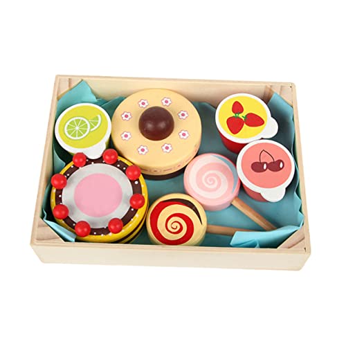 VICASKY 1 Satz Cecilia Pädagogisches Snacks Für Hausrequisite Simulationssnacks Und Interaktive Spielsachen Kinderspielzeug Hölzern VICASKY 1 Satz Cecilia Pädagogisches Snacks Für Hausrequisite Simulationssnacks Und Interaktive Spielsachen Kinderspielzeug Hölzern von VICASKY