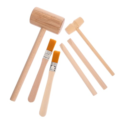 VICASKY 1 Satz DIY Ausgrabungsset für Teiliges Set mit Holzhammer Meißel und Pinsel Lernwerkzeug Kreativität und Praktischen Fähigkeiten für Junge und Experimente VICASKY 1 Satz DIY Ausgrabungsset für Teiliges Set mit Holzhammer Meißel und Pinsel Lernwerkzeug Kreativität und Praktischen Fähigkeiten für Junge und Experimente von VICASKY