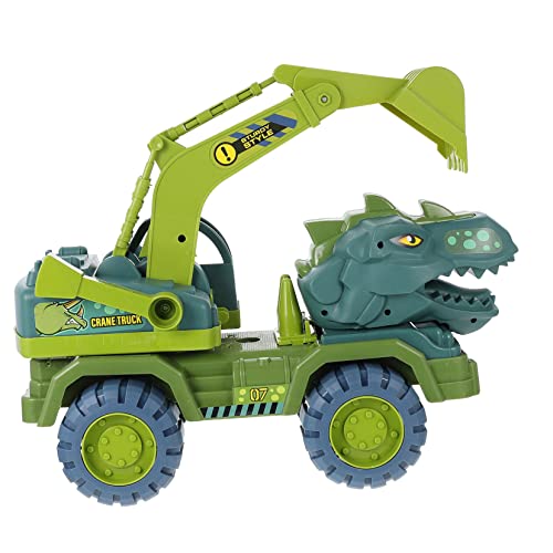 VICASKY 1 Satz Dinosaurier Großer Dinosaurier Bagger für Jahren Energiesparendes Ziehspielzeug aus Hochwertigem Fördert Dinosaurierwissen und Motorische Fähigkeiten für Jungen von VICASKY