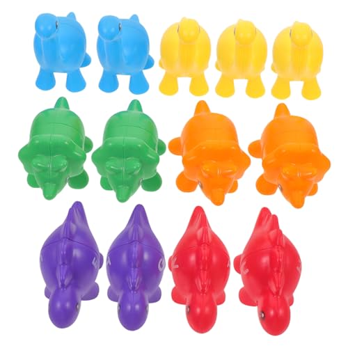 VICASKY 1 Satz Dinosaurier -buchstabenpaarung Englisch Lernspielzeug Frühes Passendes Cartoon- Für Sortieren Lustiges Plastik von VICASKY