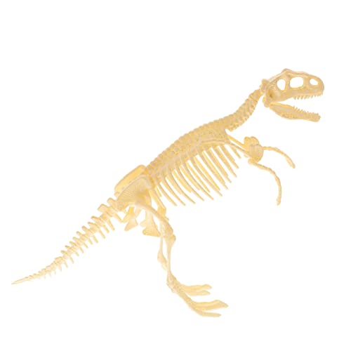 VICASKY 1 Satz Dinosaurier-skelettmodell Knochen Spielzeug Dinosaurier-Skelett-Puzzle Realistische Zahlen Montage Dinosaurierfigur Dinosaurier-Modell Für Kinder Schmücken PVC 4d Gefesselt von VICASKY