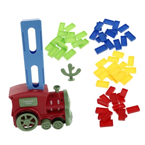 VICASKY 1 Satz Domino Partner Zug adventsgeschenke für Weihnachten Building Blocks for kleines Zugspielzeug Bildungsspielzeug Abs Green von VICASKY
