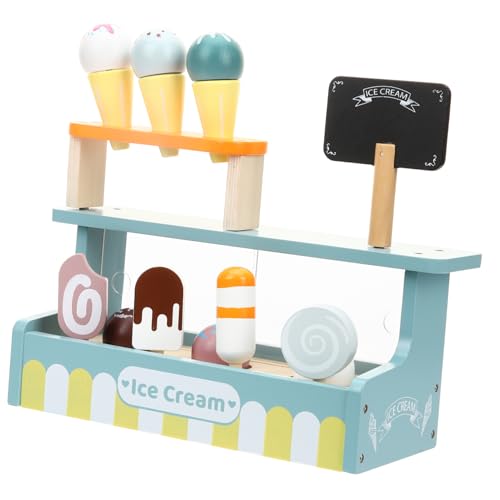 VICASKY 1 Satz aus Holz kinderküche küChe Holzspielzeug für kinderholzküche Kinderspielzeug für Jungen für Kleinkinder Eisdiele für VICASKY 1 Satz aus Holz kinderküche küChe Holzspielzeug für kinderholzküche Kinderspielzeug für Jungen für Kleinkinder Eisdiele für von VICASKY