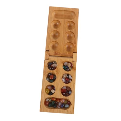 VICASKY 1 Satz Edelsteinschachspielzeug Brettspieltisch Mancala-Brettspiel Camping-Spiele Mancala-Perlen Mancala-Steine Brettspiele Mancala-Spiel für Abalone-Spiel Bambus VICASKY 1 Satz Edelsteinschachspielzeug Brettspieltisch Mancala-Brettspiel Camping-Spiele Mancala-Perlen Mancala-Steine Brettspiele Mancala-Spiel für Abalone-Spiel Bambus von VICASKY