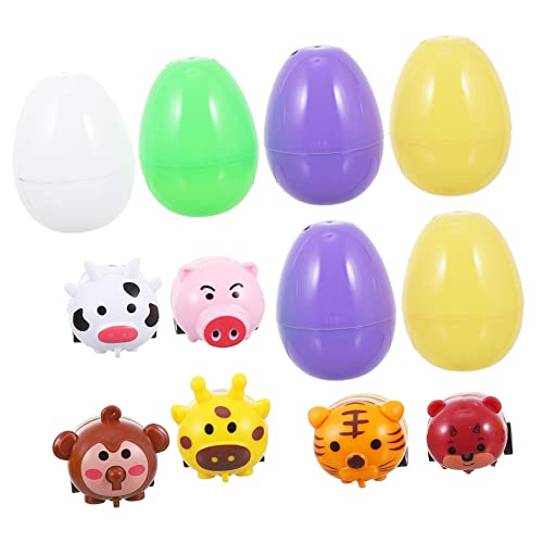 VICASKY 1 Satz Eier aus Tierkarren ostereier easter eggs ostern easter egg decoration Schokoladenschachteln ostern gefülltes ei Wickelkästen Plastik VICASKY 1 Satz Eier aus Tierkarren ostereier easter eggs ostern easter egg decoration Schokoladenschachteln ostern gefülltes ei Wickelkästen Plastik von VICASKY