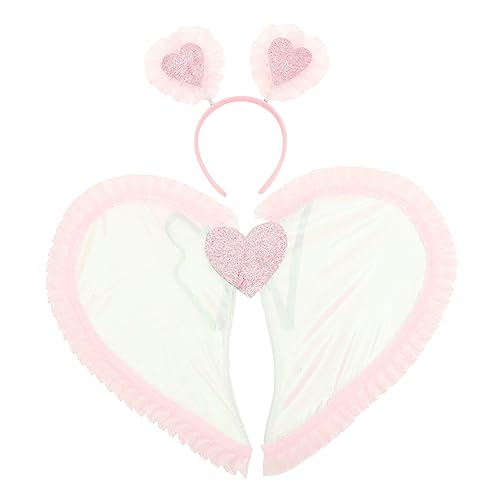 VICASKY 1 Satz Engelskostüme für Frauen Kinderkleider kinderkleidung Kleidung für Costume Flügel Engel Stirnband für Erwachsene Halloween-Kostüme für Frauen Stoff Rosa VICASKY 1 Satz Engelskostüme für Frauen Kinderkleider kinderkleidung Kleidung für Costume Flügel Engel Stirnband für Erwachsene Halloween-Kostüme für Frauen Stoff Rosa von VICASKY