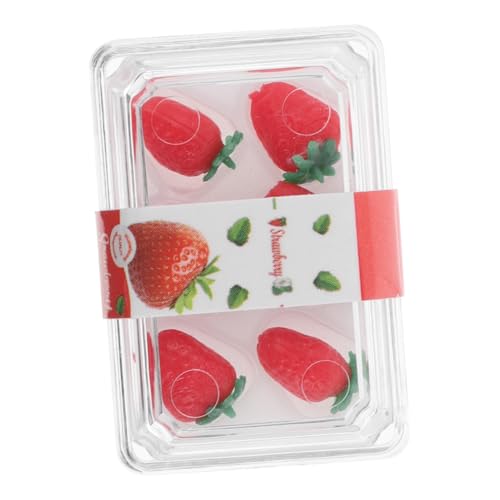 VICASKY 1:12 Mini-küchenmodell-spielzeugset Mit Realistischen Erdbeeren Für Puppenhaus-spielsets VICASKY 1:12 Mini-küchenmodell-spielzeugset Mit Realistischen Erdbeeren Für Puppenhaus-spielsets von VICASKY