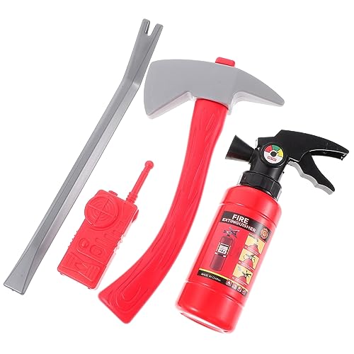 VICASKY 1 Satz Fireman Costume feuerwehrmann Rollenspiel Zubehör Feuerwehrausrüstung Feuerkostüm -Feuerwehr-Cosplay-Set Simulations-Brandbekämpfungsstütze Plastik VICASKY 1 Satz Fireman Costume feuerwehrmann Rollenspiel Zubehör Feuerwehrausrüstung Feuerkostüm -Feuerwehr-Cosplay-Set Simulations-Brandbekämpfungsstütze Plastik von VICASKY