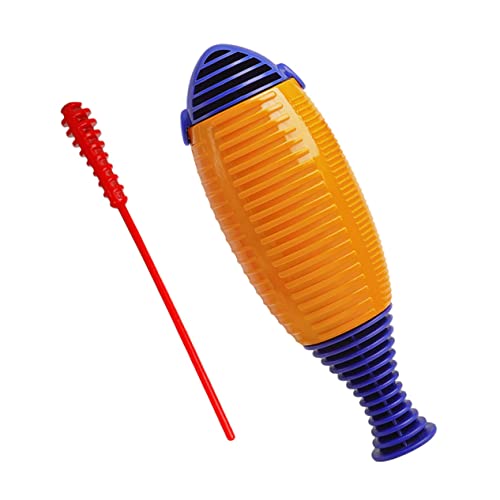 VICASKY Lernspielzeug Für Jungen Und Mädchen 1set Kunststofftrommeln Orange Abs Schlaginstrumente Musikalität Elternbindung von VICASKY