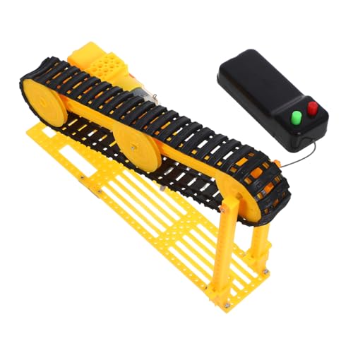 VICASKY 1 Satz Förderbandmodell Platz Vakuum Spielzeugbausteine Experiment Auto Kleinkindspielzeug Kinderspielzeug Block Kran Fahrzeug Modular Verwandeln Werkzeug Zappeln Bagger Abs Yellow VICASKY 1 Satz Förderbandmodell Platz Vakuum Spielzeugbausteine Experiment Auto Kleinkindspielzeug Kinderspielzeug Block Kran Fahrzeug Modular Verwandeln Werkzeug Zappeln Bagger Abs Yellow von VICASKY