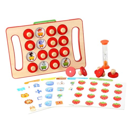 VICASKY 1 Satz Früh Pädagogisches Gedächtnis Pädagogisches Kinderspielzeug Puzzlebrett Für Denktrainingsspielzeug Erkennungsspielzeug Gedächtnisschach Hölzern VICASKY 1 Satz Früh Pädagogisches Gedächtnis Pädagogisches Kinderspielzeug Puzzlebrett Für Denktrainingsspielzeug Erkennungsspielzeug Gedächtnisschach Hölzern von VICASKY