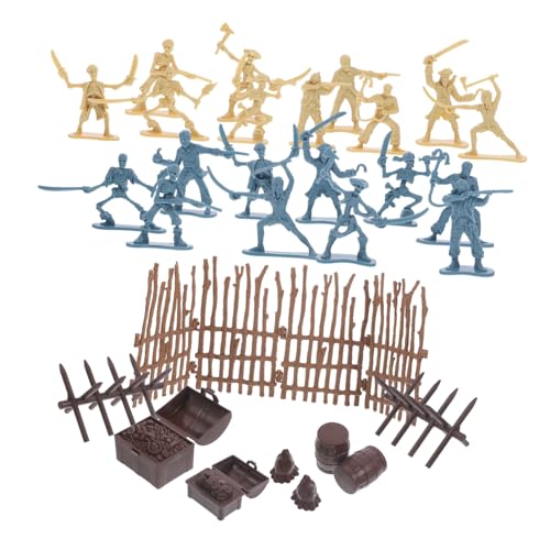 VICASKY Piratenspielzeug Piratenskelett Zubehör Piratenfiguren Set Piraten Deko Miniaturen Kinderspielzeug VICASKY Piratenspielzeug Piratenskelett Zubehör Piratenfiguren Set Piraten Deko Miniaturen Kinderspielzeug von VICASKY
