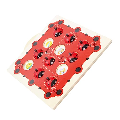 VICASKY 1 Satz Gedächtnistraining Schachspielzeug Brettspiel Kinderspielzeug für Kind Erleuchtung Frühe Lernspielzeug Holzspielzeug hölzern VICASKY 1 Satz Gedächtnistraining Schachspielzeug Brettspiel Kinderspielzeug für Kind Erleuchtung Frühe Lernspielzeug Holzspielzeug hölzern von VICASKY