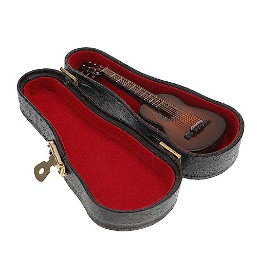 VICASKY Niedliches Mini-gitarrenmodell-Set Für Jungen Und Mädchen Spielzeug Dekoratives Gitarrenmodell Für Zu Hause von VICASKY