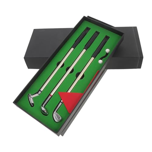 VICASKY 1 Satz Golf-Set-Stift golfzubehör Golfball-Pin Tischgolf Golf Club Stift Golfball- Kugelschreiber Golfgeschenke für Männer Requisiten für Tischgolfspiele ABS VICASKY 1 Satz Golf-Set-Stift golfzubehör Golfball-Pin Tischgolf Golf Club Stift Golfball- Kugelschreiber Golfgeschenke für Männer Requisiten für Tischgolfspiele ABS von VICASKY