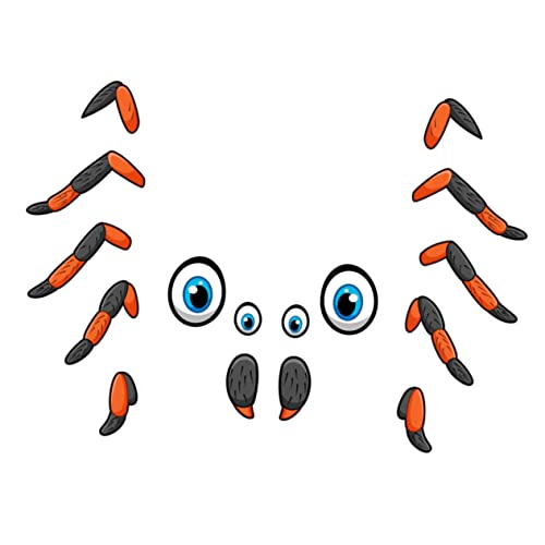 VICASKY 1 Satz Halloween-Aufkleber Für Garagentore Gateway-Halloween-Aufkleber Halloween-Party-Aufkleber Türaufkleber Für Halloween Angst Garagentor Aufkleber Halloween-autoaufkleber PVC von VICASKY