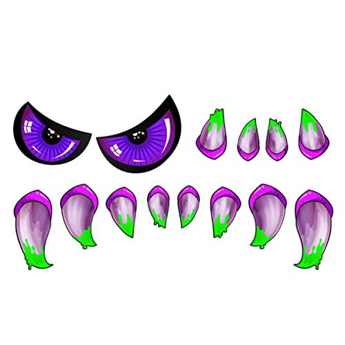 VICASKY 1 Satz Halloween-Aufkleber Für Garagentore Halloween-Party-Aufkleber Garagenaufkleber Für Den Außenbereich Gateway-Halloween-Aufkleber Auto-Halloween-Aufkleber Türaufkleber PVC von VICASKY