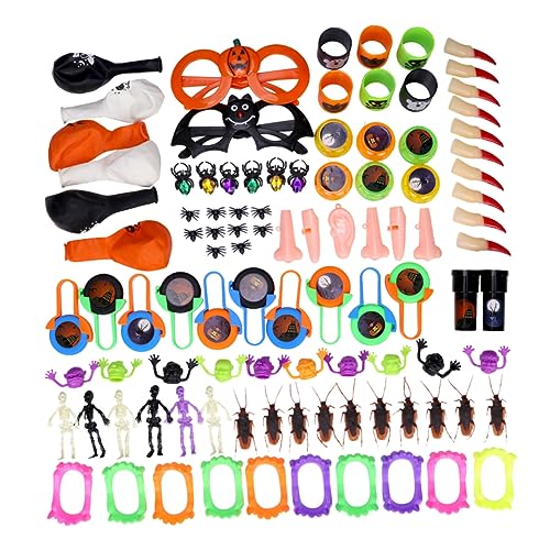 VICASKY 1 Satz Halloween- Halloween Horror Halloween grusel Halloween- deko Halloween dekoset Costume Halloween grusel deko Halloween-Cosplay-Zubehör lustige Halloween-Brille PVC von VICASKY