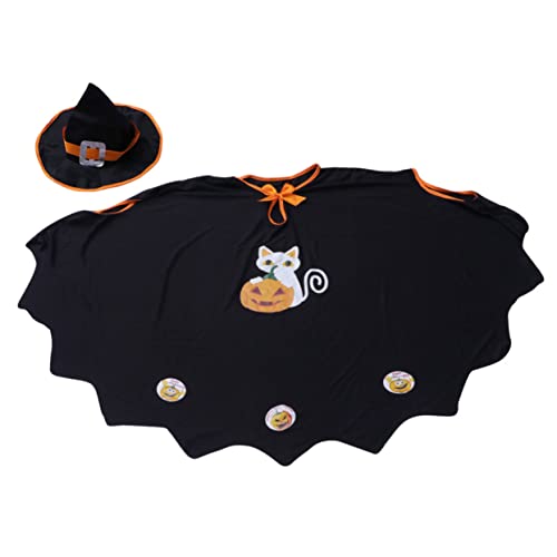 VICASKY 1 Satz Halloween-Kleid Streifen Halloween-kaffeetasse Becher Prop-kostüm Gesicht Lüfter Stützmantel Halloween-Fledermaus-wanddekoration Deckel Kleiderkostüm Gruselig Black Stoff VICASKY 1 Satz Halloween-Kleid Streifen Halloween-kaffeetasse Becher Prop-kostüm Gesicht Lüfter Stützmantel Halloween-Fledermaus-wanddekoration Deckel Kleiderkostüm Gruselig Black Stoff von VICASKY