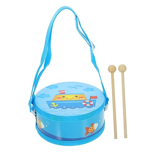 VICASKY 1 Satz Hand Drum Set Percussion Instrument mit Trommelstock Robuste Bauweise für Vorschule und Musikförderung Spaß und Kreativität von VICASKY